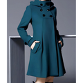 R&B | Eleganter Winterkapuzenmantel für Damen