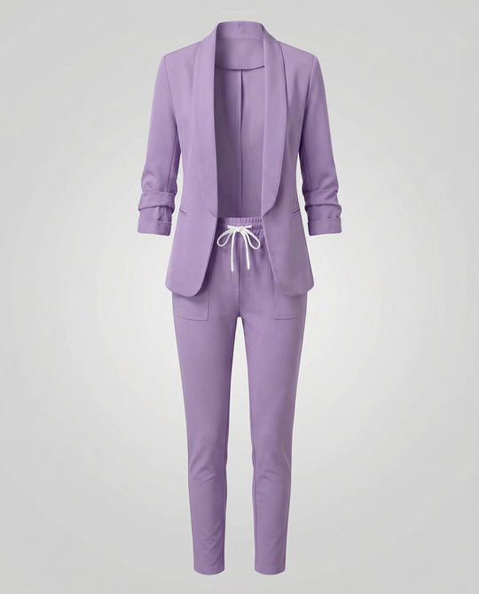 Elegantes Damen Blazer Hosen Set | R&B