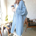 R&B | Langer Cardigan - Weiches Strickmaterial - Offene Vorderseite - Lockere Passform mit Taschen