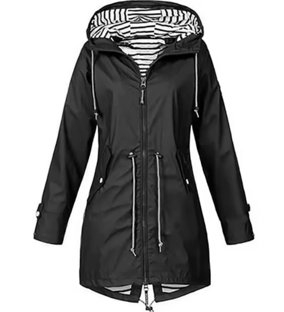 R&B | Wasserdichte Jacke mit Kapuze