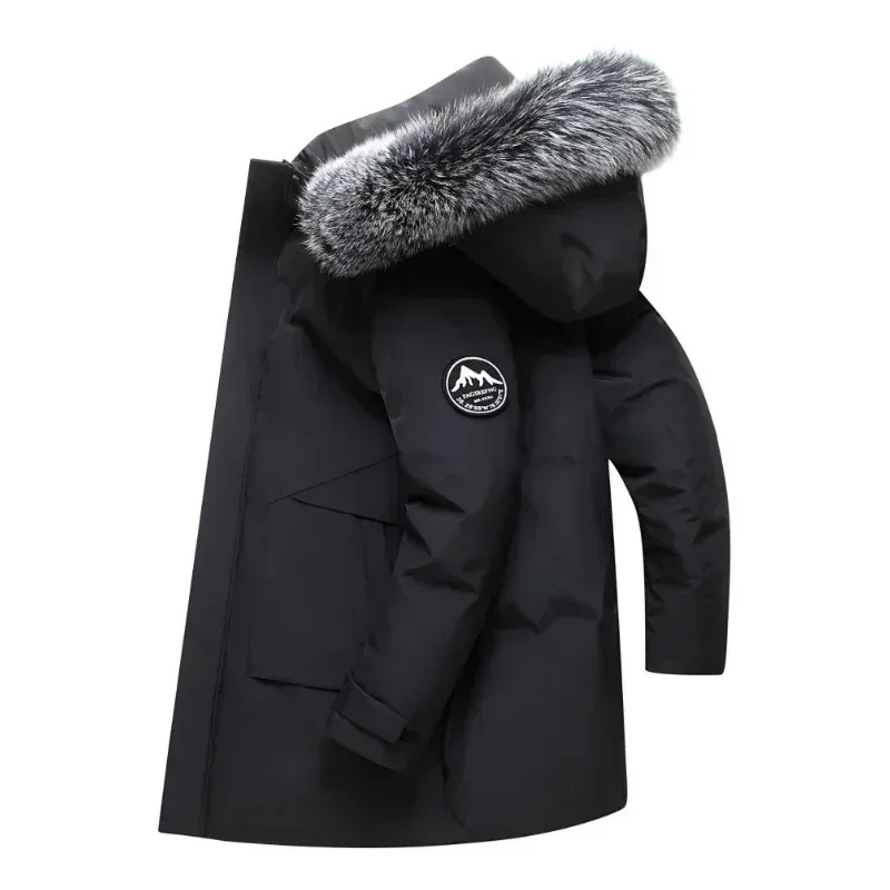 R&B | Herren winddichte Winterparka