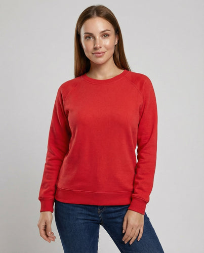 Bequemes Rundhals Sweatshirt Damen | R&B