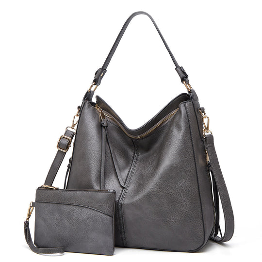 R&B | Leder Tasche mit Großer Kapazität und Seitenfächern