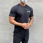 R&B | I T-Shirt aus Elastischem Sportmaterial