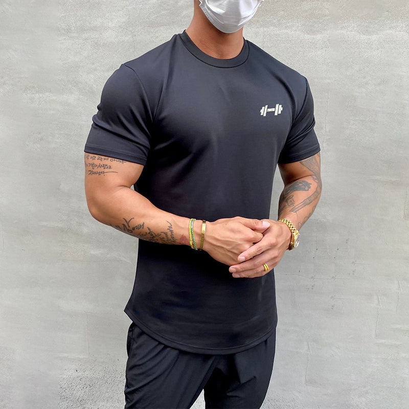R&B | I T-Shirt aus Elastischem Sportmaterial