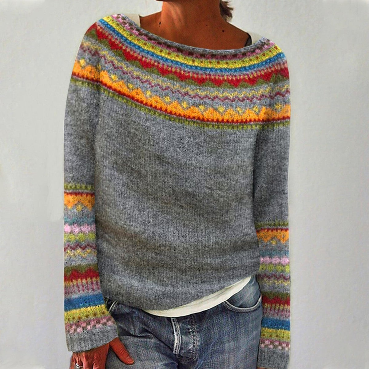 R&B | Retro-Herbstpullover