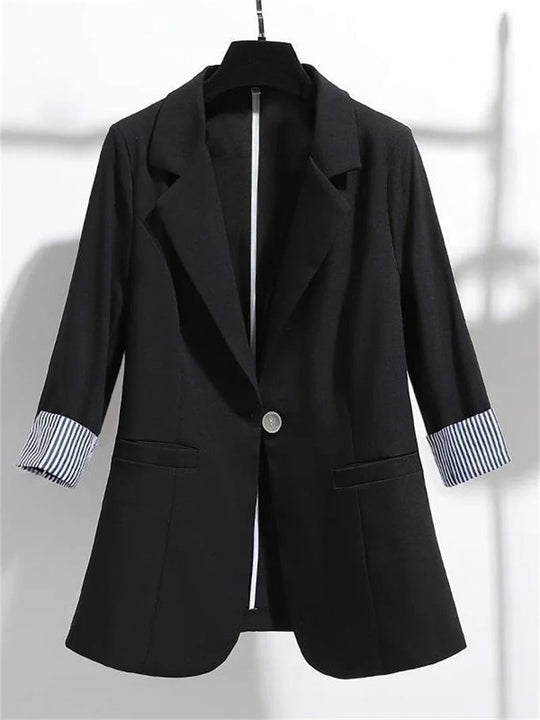 R&B | Schlichte Jacke mit Dreiviertelärmeln für Damen