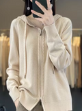 R&B | Strickjacke mit Kapuze