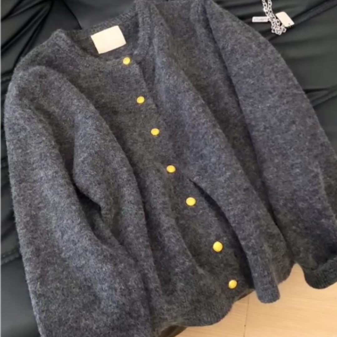 R&B | Cardigan Warm für Frauen Lockerer Schnitt