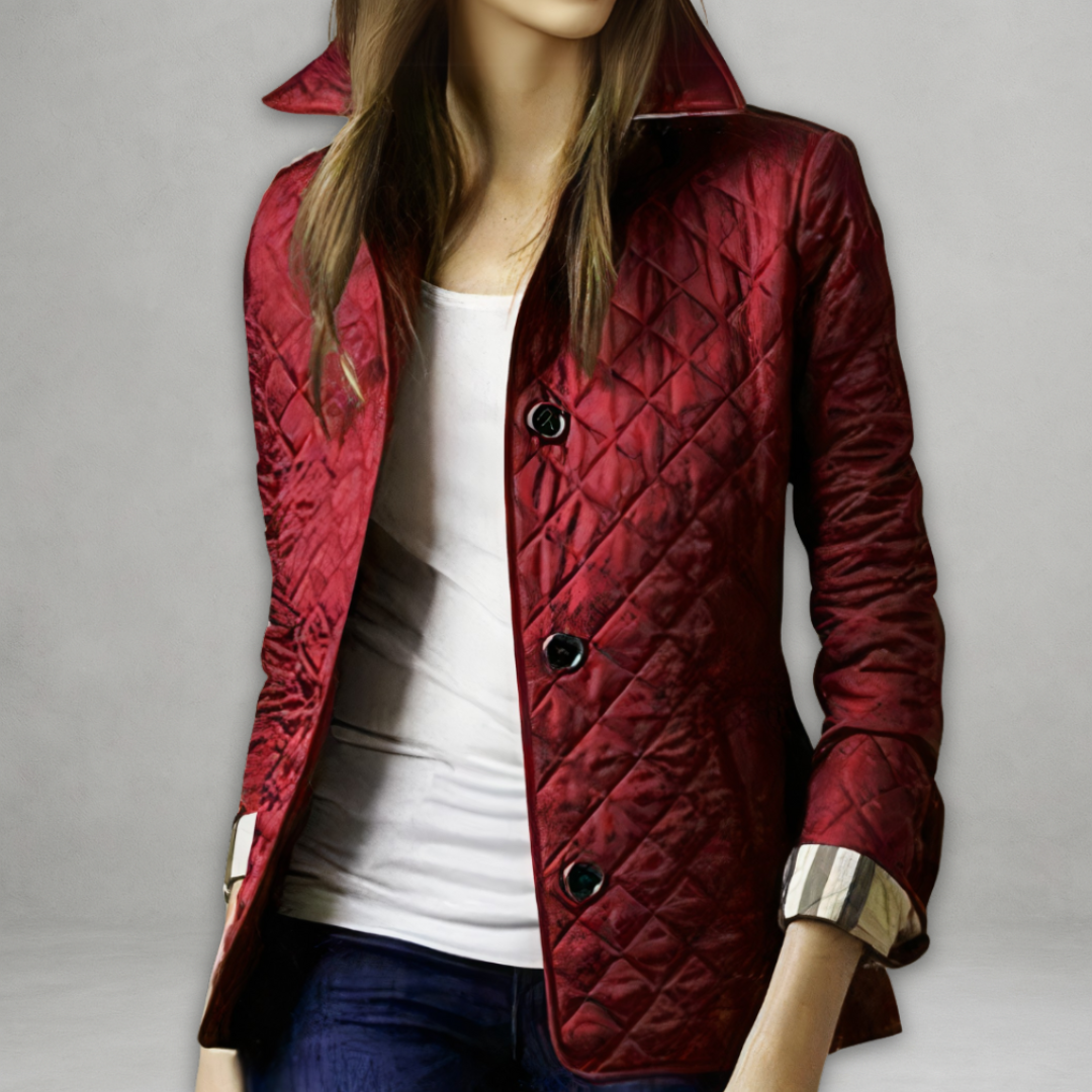 R&B | Gepolsterte Jacke mit Knöpfen