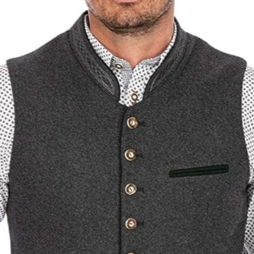 R&B | Herren Weste mit Einem Stilvollen Traditionellen Look