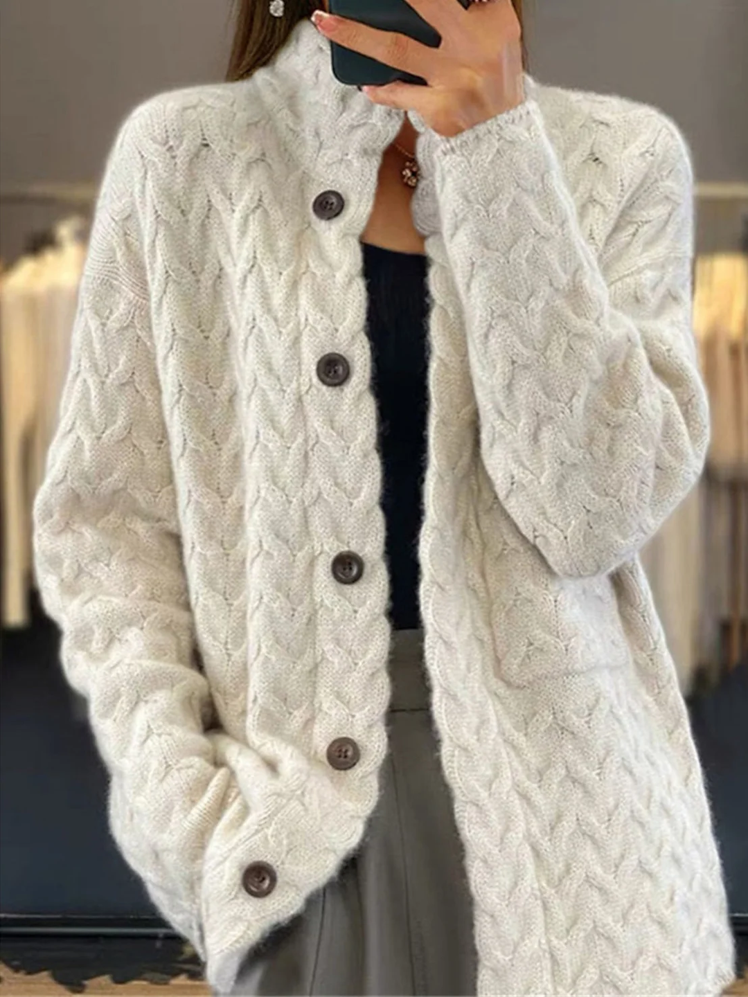 R&B | Damen Cardigan Elegant und Lässig Komfort und Eleganz Im Alltag