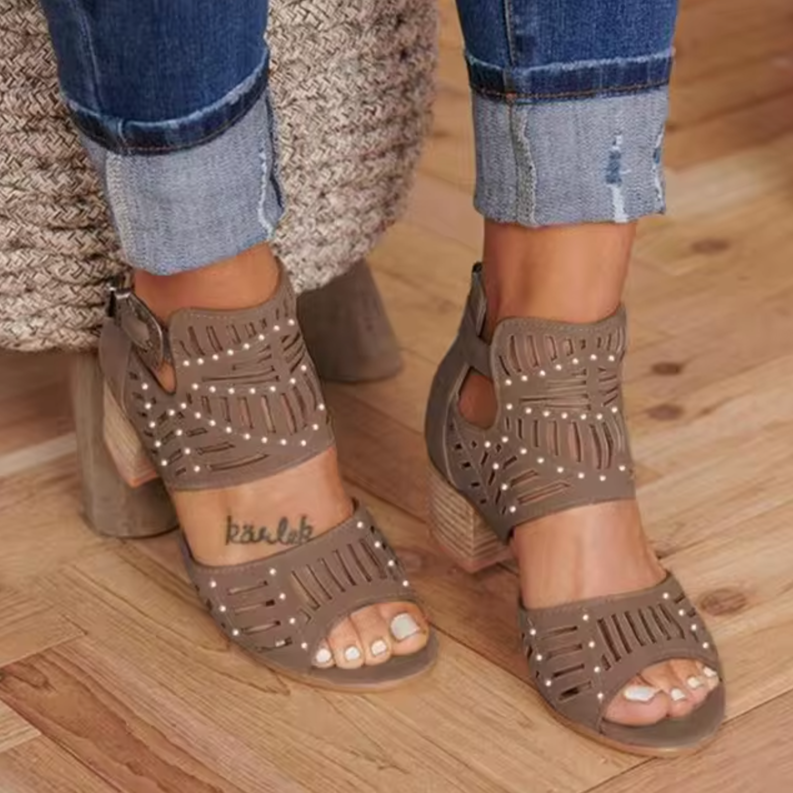 R&B | Absatzsandalen mit Vainica