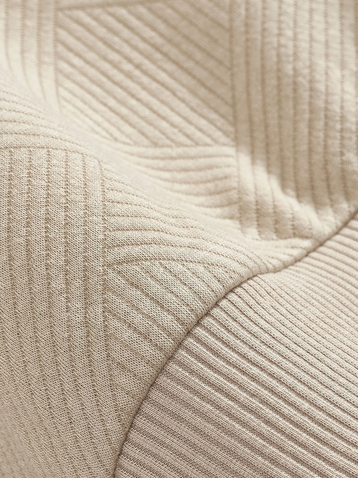 R&B | Halb-Zip Pullover mit Strukturmuster - Smart-Casual Stil für Alltag und Büro