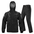 R&B | Wasserdichte Motorrad-Regenjacke ergonomisch - Unisex winddicht