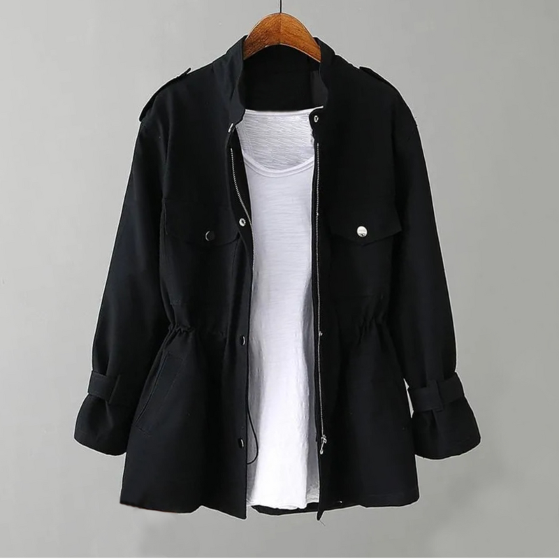 R&B | Langarm-Trenchcoat für Frauen