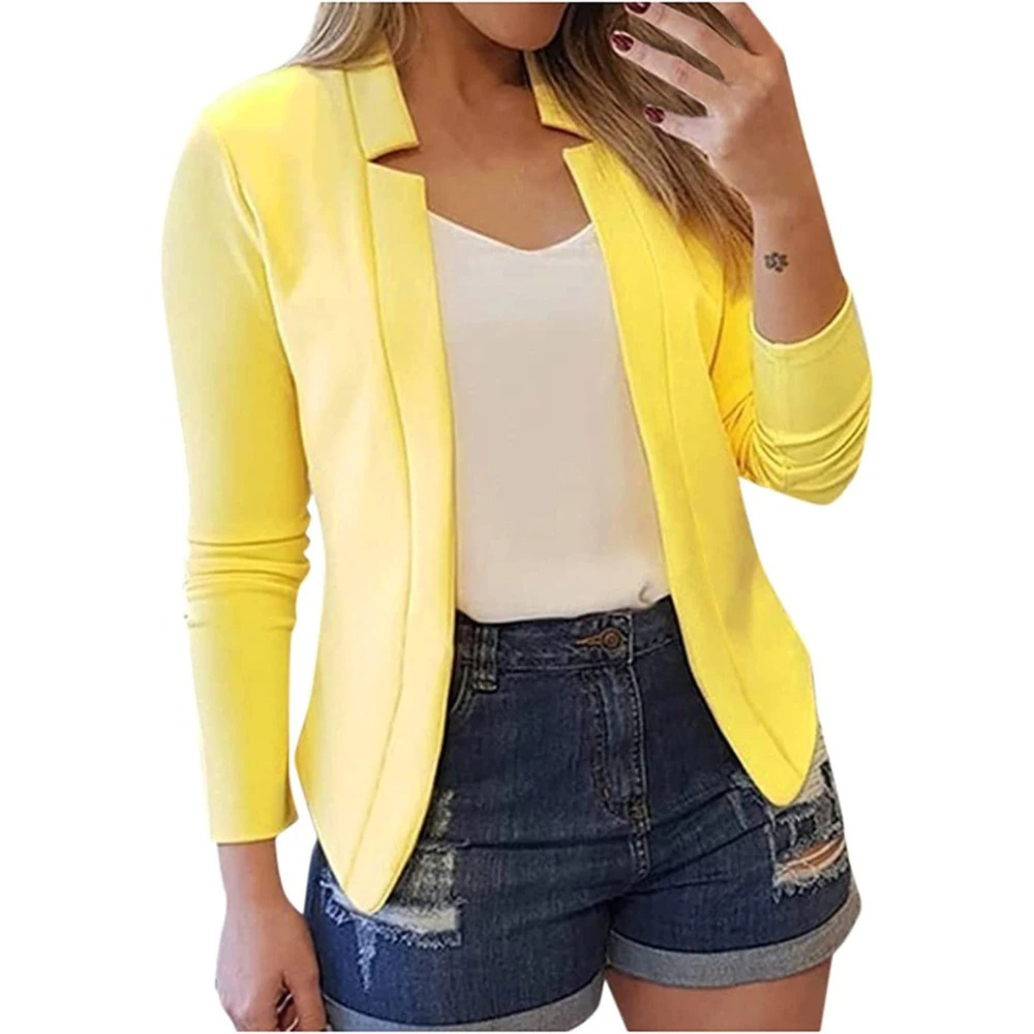 R&B | Kleiner Damenblazer, Schlichter Cardigan
