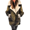 R&B | Elegante Damen-Lederjacke mit gemütlichem Futter