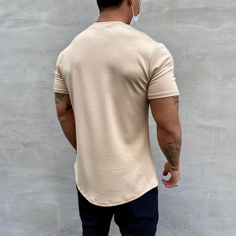 R&B | I T-Shirt aus Elastischem Sportmaterial