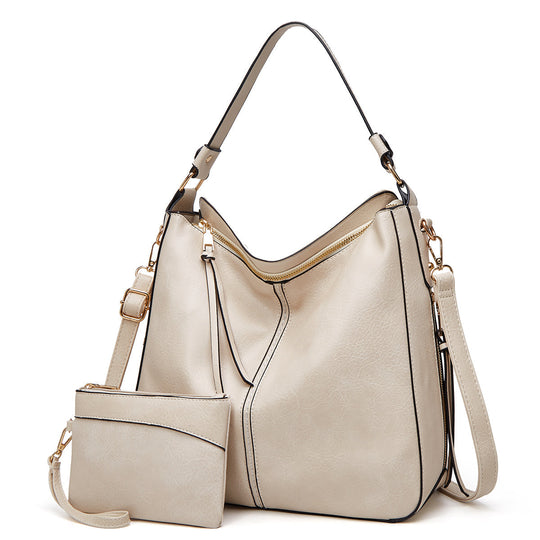 R&B | Vintage-Inspirierte Leder Hobo-Tasche