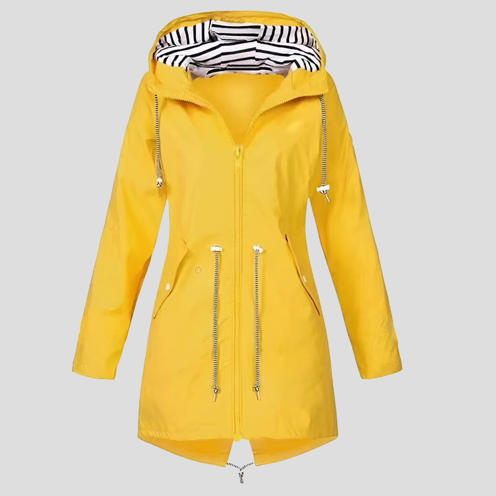 R&B | Wasserdichte Damenjacke mit Kapuze
