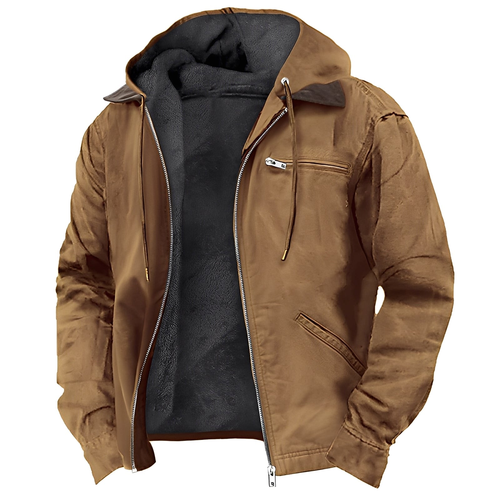 R&B | Freizeitjacke mit Kapuze für Männer