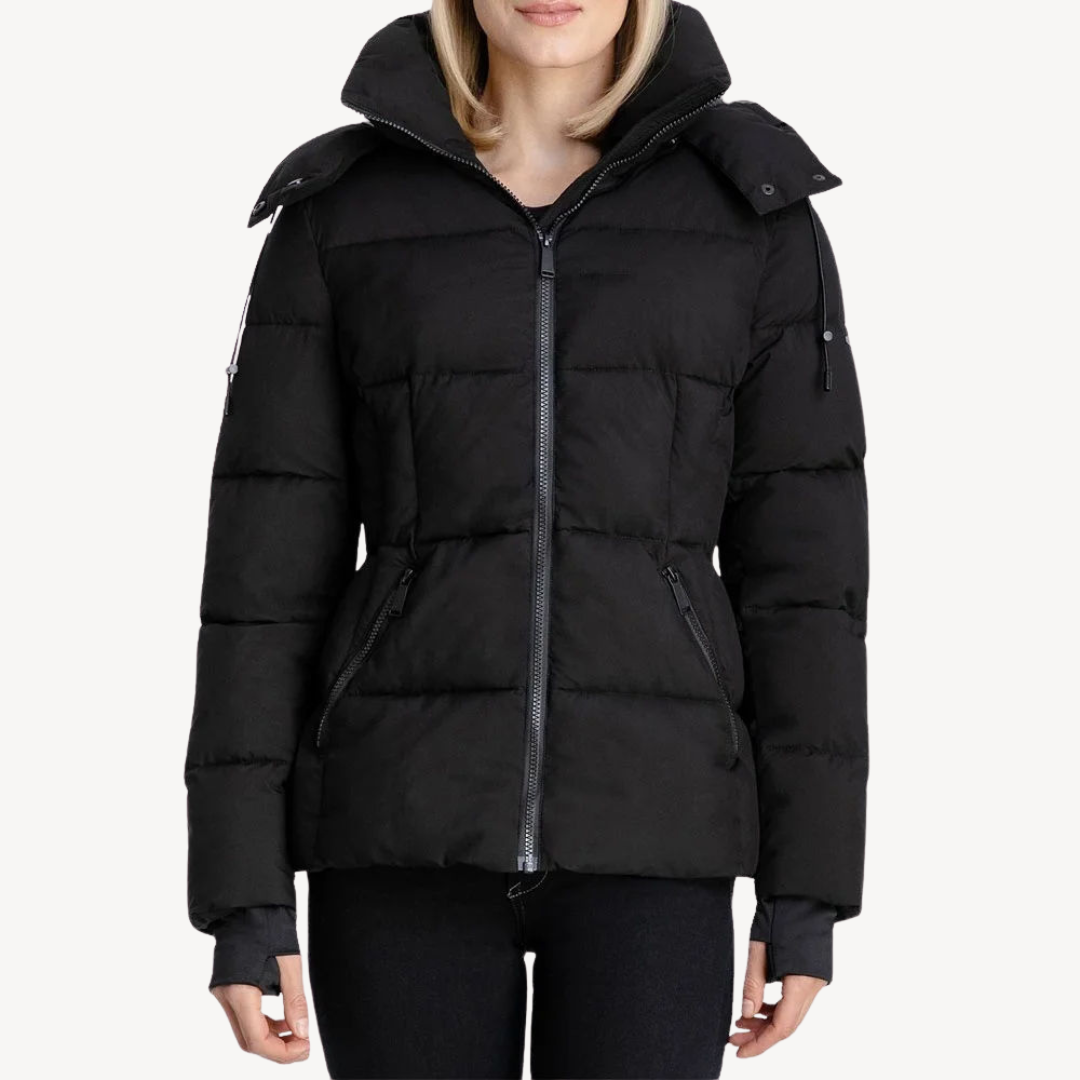R&B | Damen-Pufferjacke mit Reißverschluss