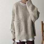 R&B | Moderner Strickpullover mit Taschen Ideal für den Winter