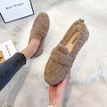 R&B | Lammfell Loafers