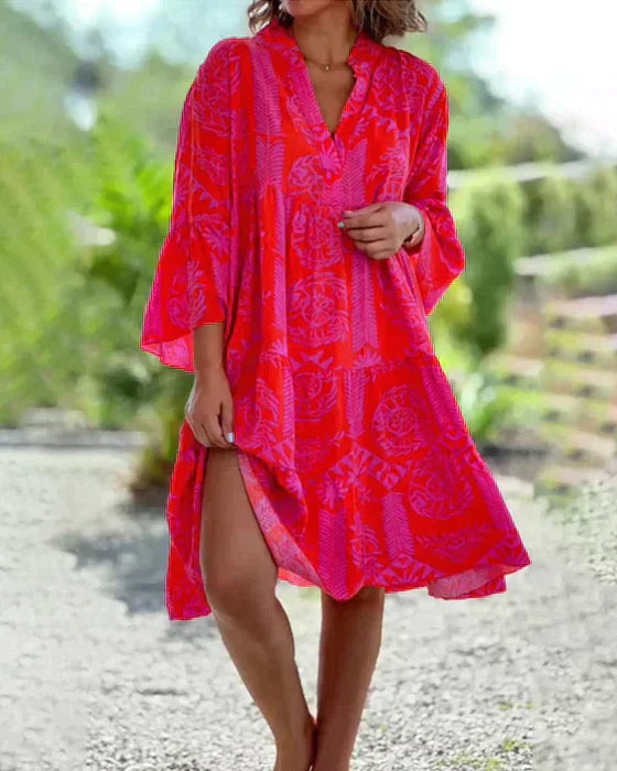 R&B | Boho Baumwollkleid