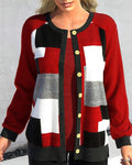 R&B | Jacke Mit Block Muster Design