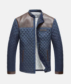 R&B | Herren Knopfleiste Steppjacke