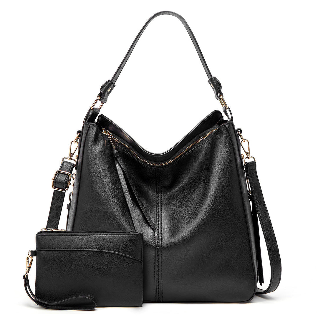 R&B | Leder Tasche mit Großer Kapazität und Seitenfächern