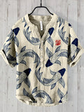 R&B | Vintage Fisch Japanische Kunst Shirt