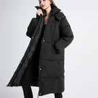 R&B | Lange Pufferjacke