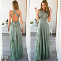 R&B | Elegante Damen Infinity Kleid Schickes Wickel Sommerkleid