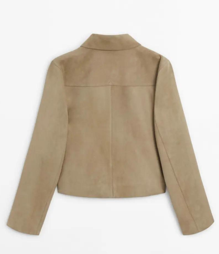R&B | Klassische Wildlederjacke