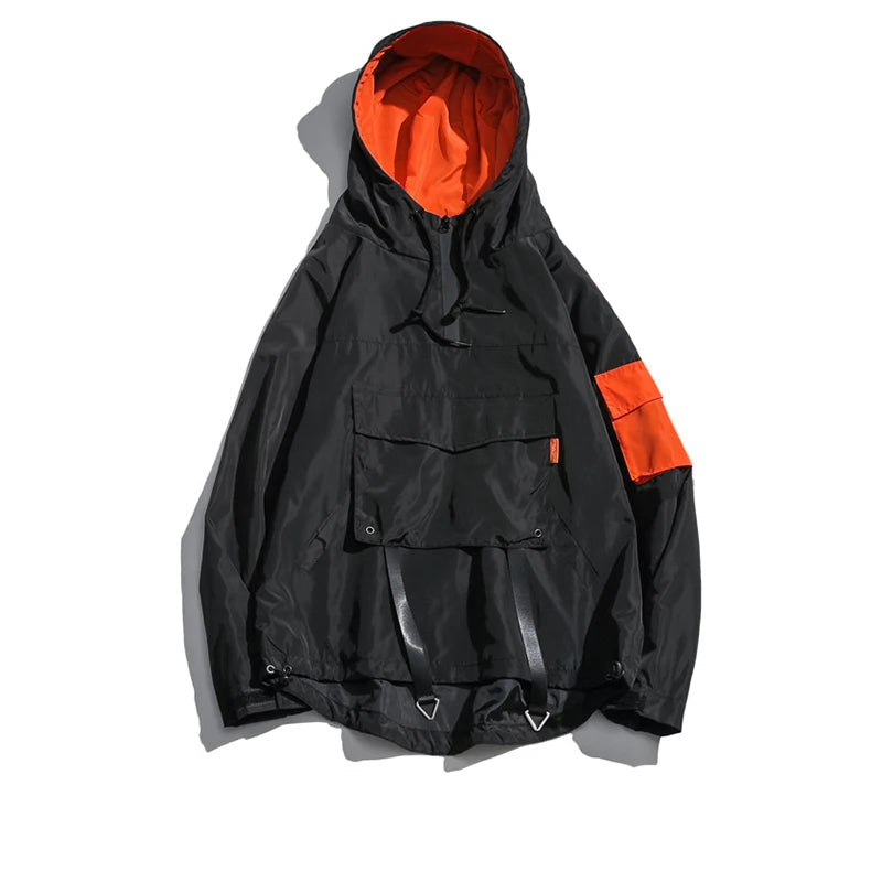 R&B | Explorer Jacke Streetwise Multi Taschen Windbreaker
