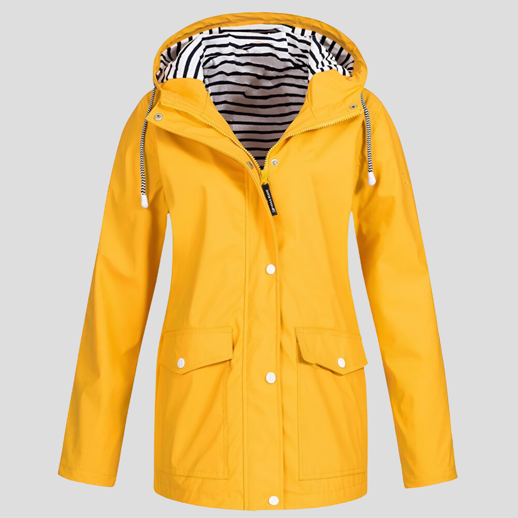 R&B | Wasserdichte und Winddichte Kapuzenjacke für Damen
