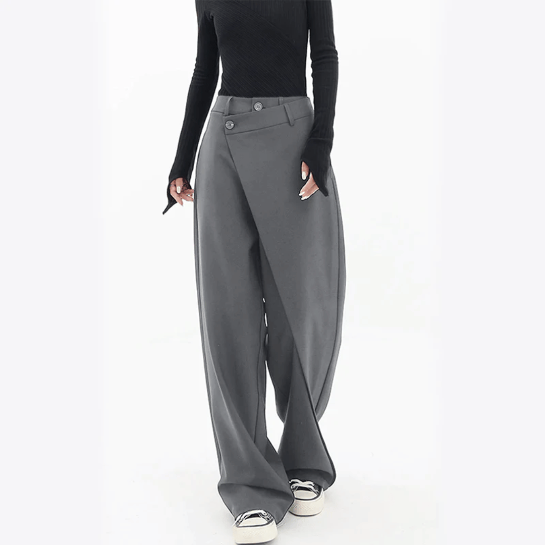 R&B | Weit geschnittene Hose - Asymmetrisch & Luxuriös Weit geschnitten von Isabella Vionnet