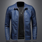 R&B | Stylische, Slim Fit Lederjacke für Männer