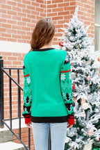 R&B | Weihnachts-Lama Strickpullover