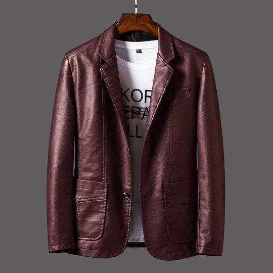 R&B | Lässige Lederjacke für Herren