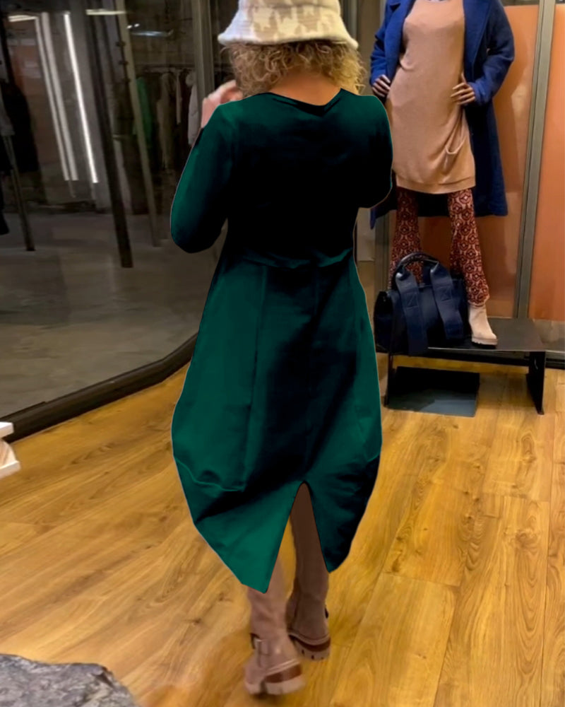 R&B | Einfarbiges Kleid