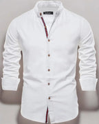 R&B | Herren Elegantes Leinenhemd