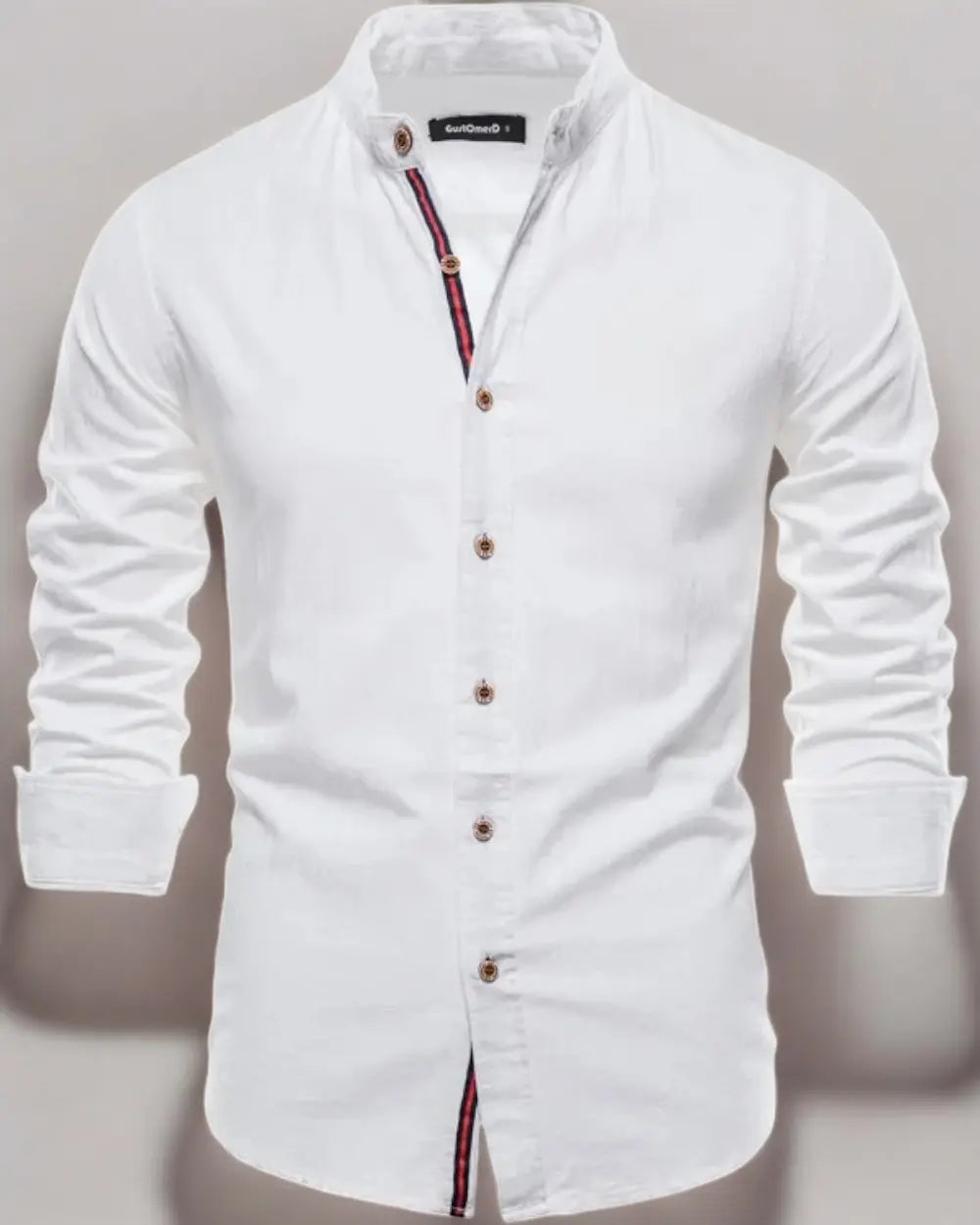 R&B | Herren Elegantes Leinenhemd