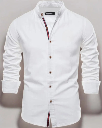 R&B | Herren Elegantes Leinenhemd