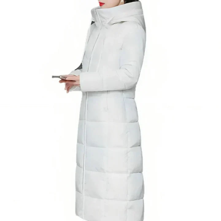 R&B | Lange Pufferjacke, Gemütlicher Winterstil