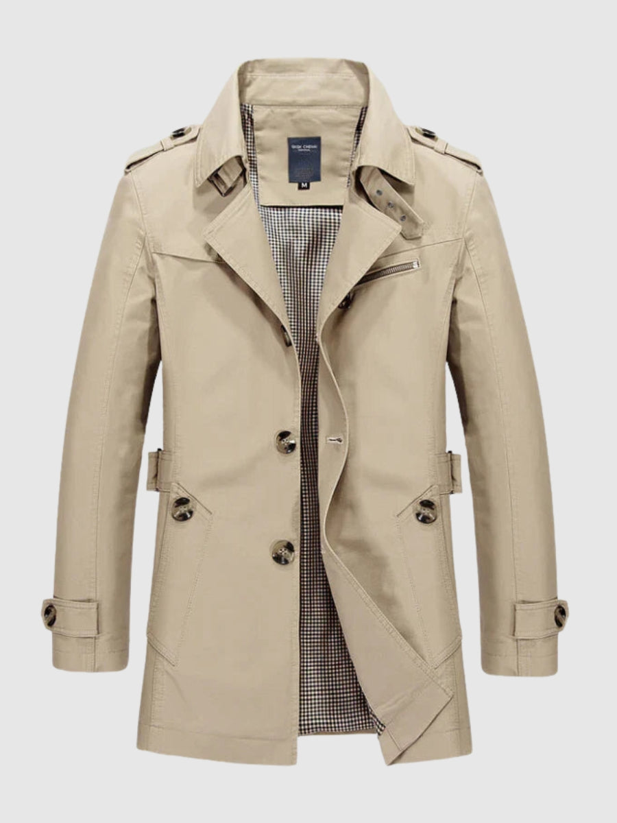 R&B | Elegante Herrenjacke Baumwolle Elegant und Vielseitig