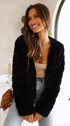 R&B | Luxus Damen Crop Jacke